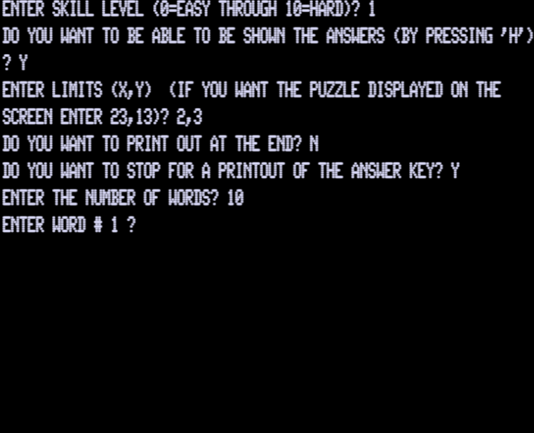 Screen shot